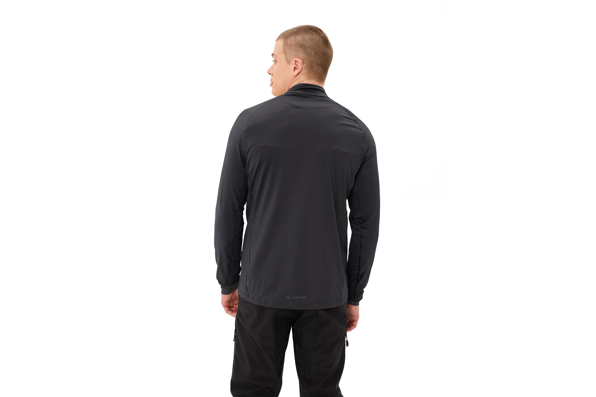 Vaude Qimsa Halfzip II Trikot L | black