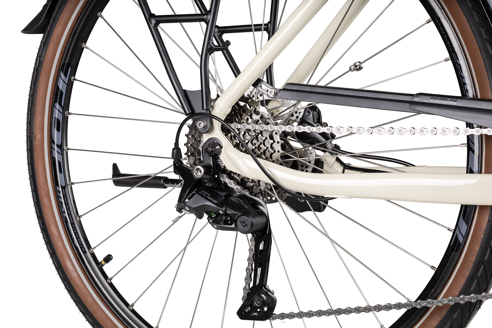 2R Manufaktur ELO 9 Trapez 56 cm | creme/black/rustyred
