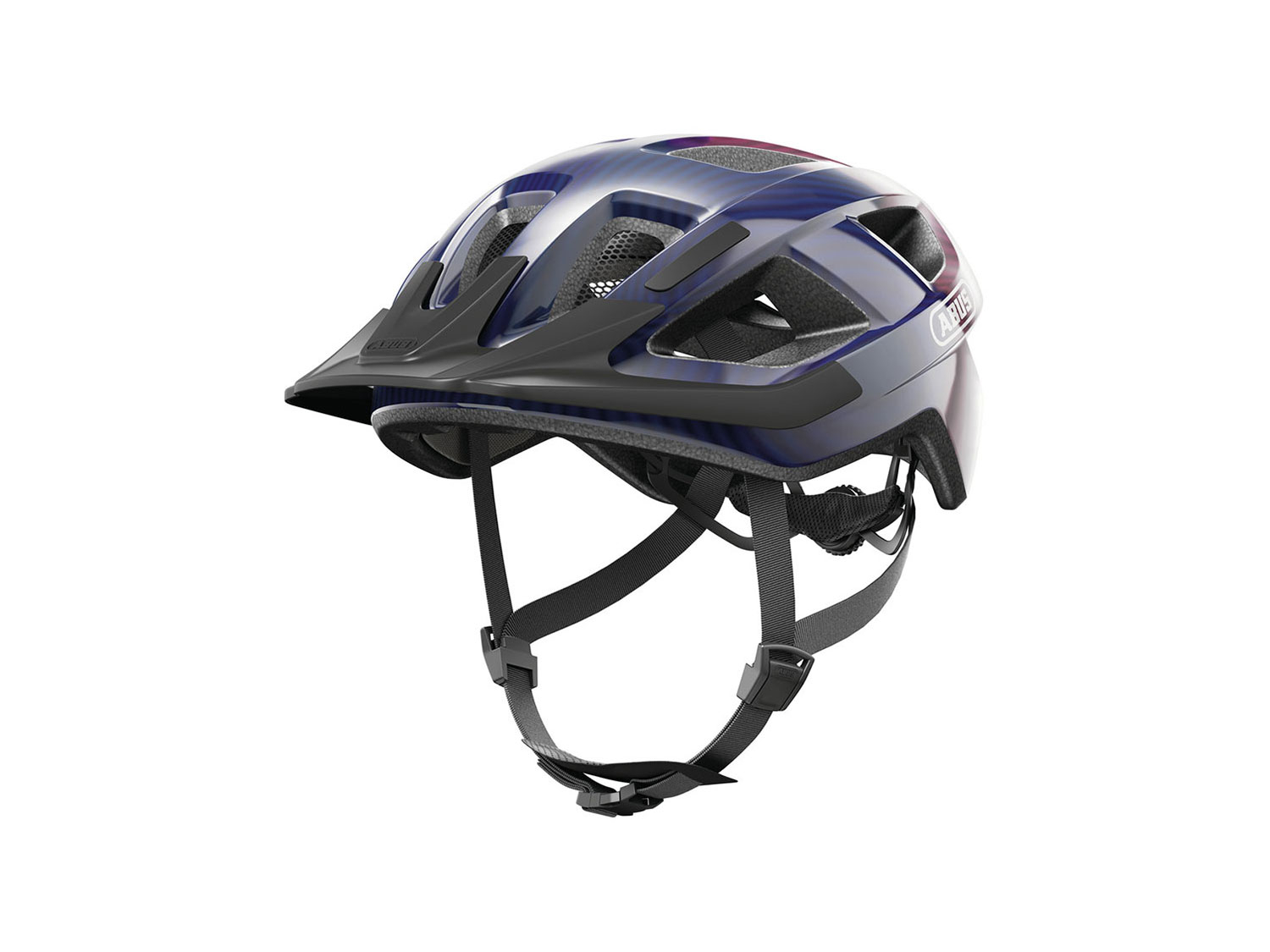 Abus Aduro 3.0 Helm 58-62 cm | purple waves