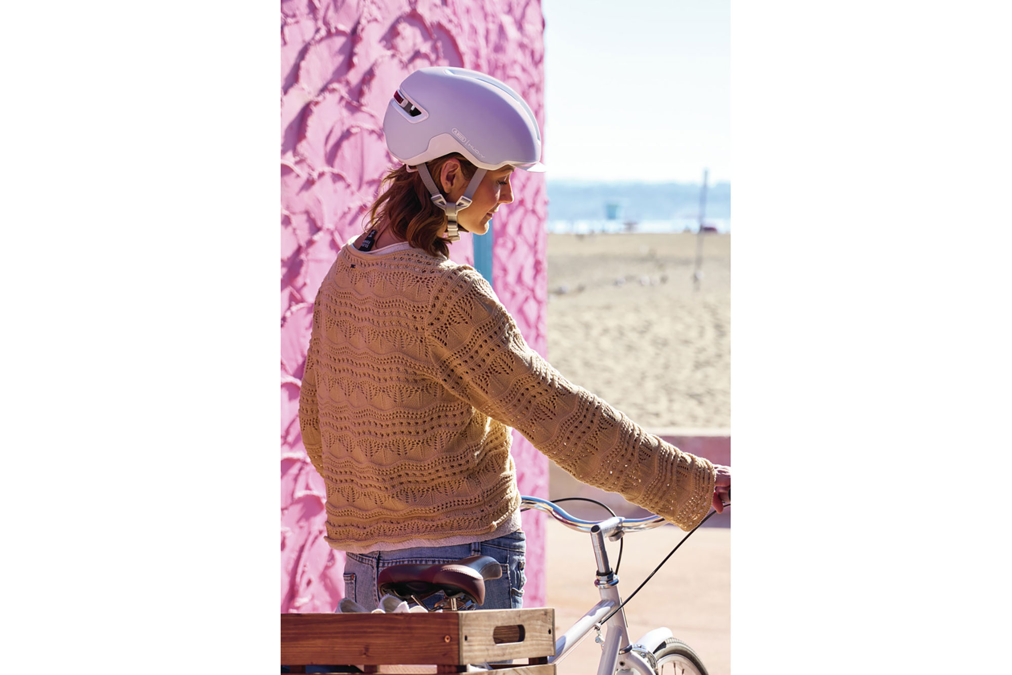 Abus Hud-Y Helm 51-55 cm | pure lavender