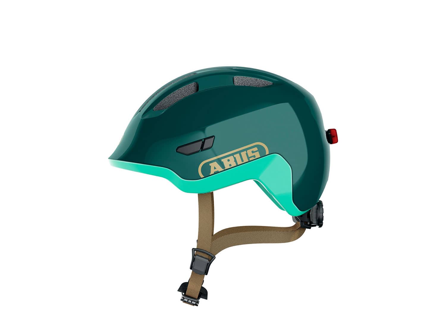 Abus Smiley 3.0 ACE LED Helm 45-50 cm | royal green
