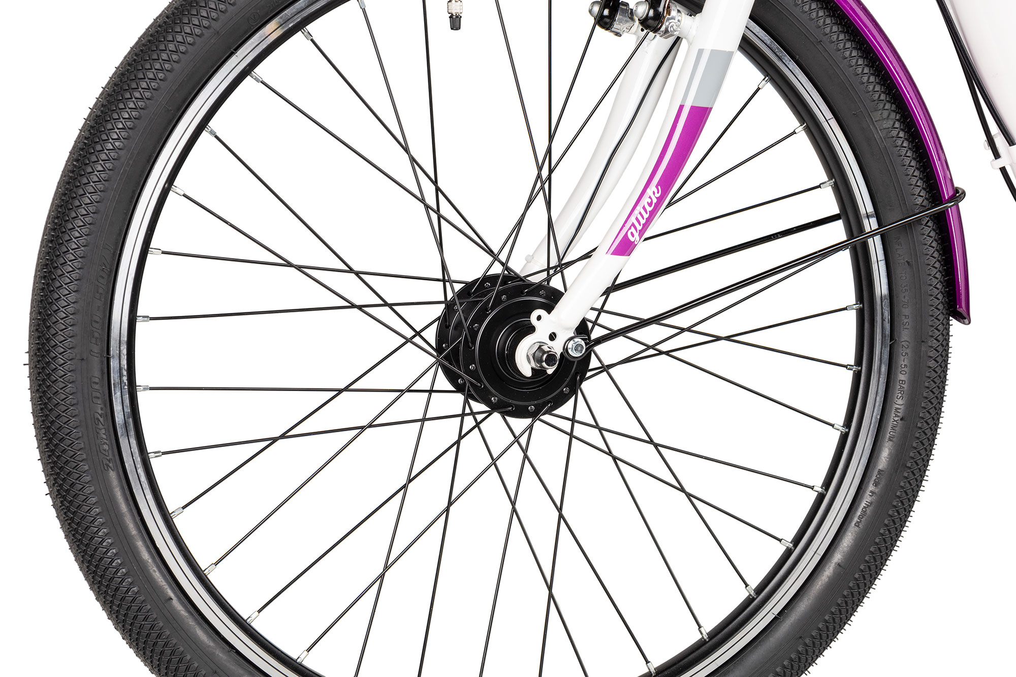 Almrausch GLÜCK 7 24 Nexus 34 cm | shimmerwhite violet grey
