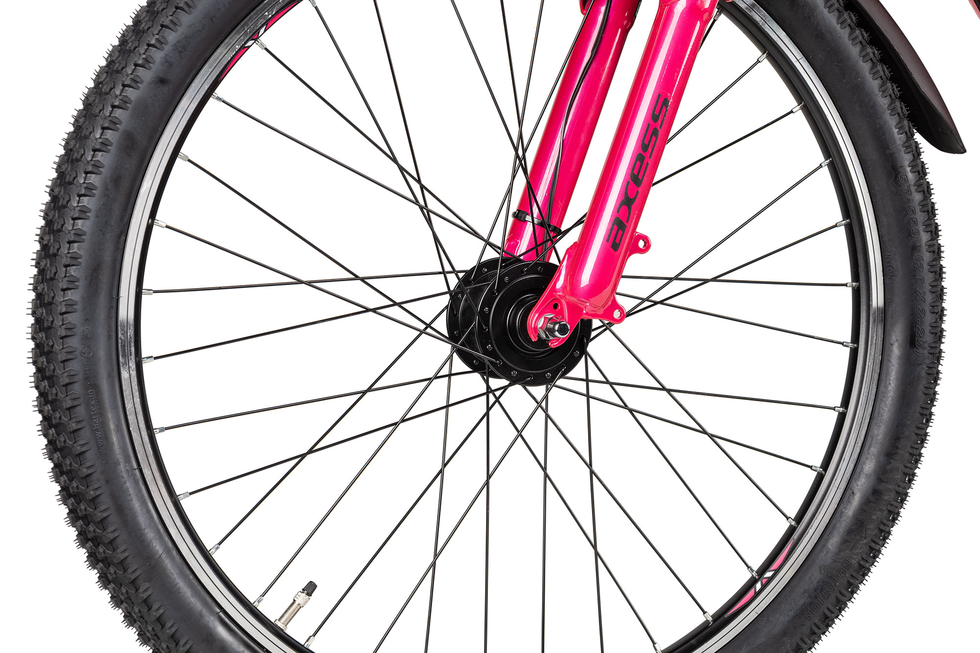 Axess Adventure 7 26 Trapez 43 cm | grey pink