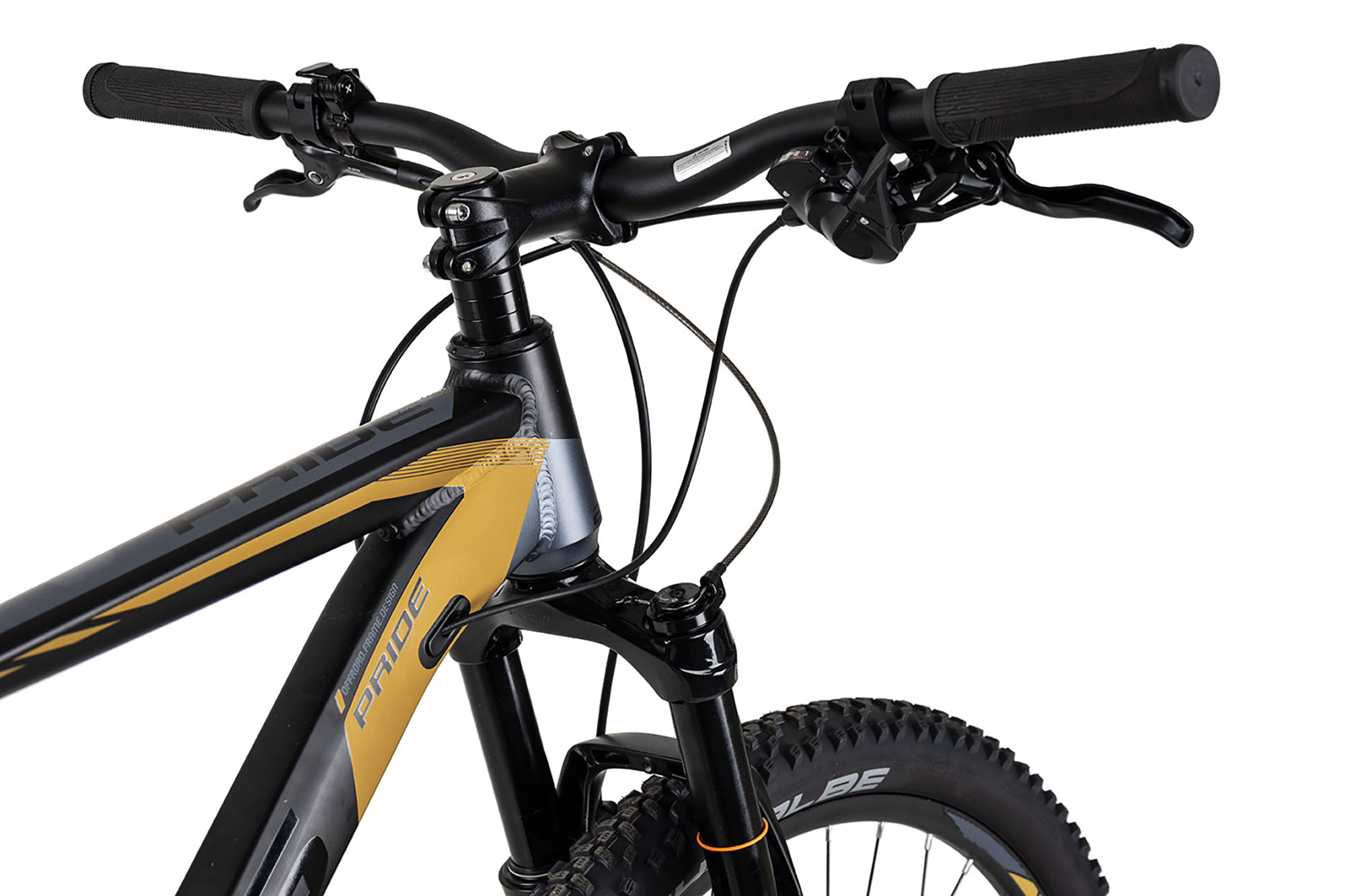 Axess PRIDE 17 Zoll | satinblack gold grey