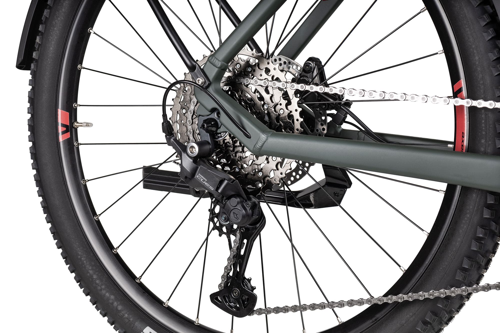Axess ROTATION Wave 22 Zoll | dark green matt/black