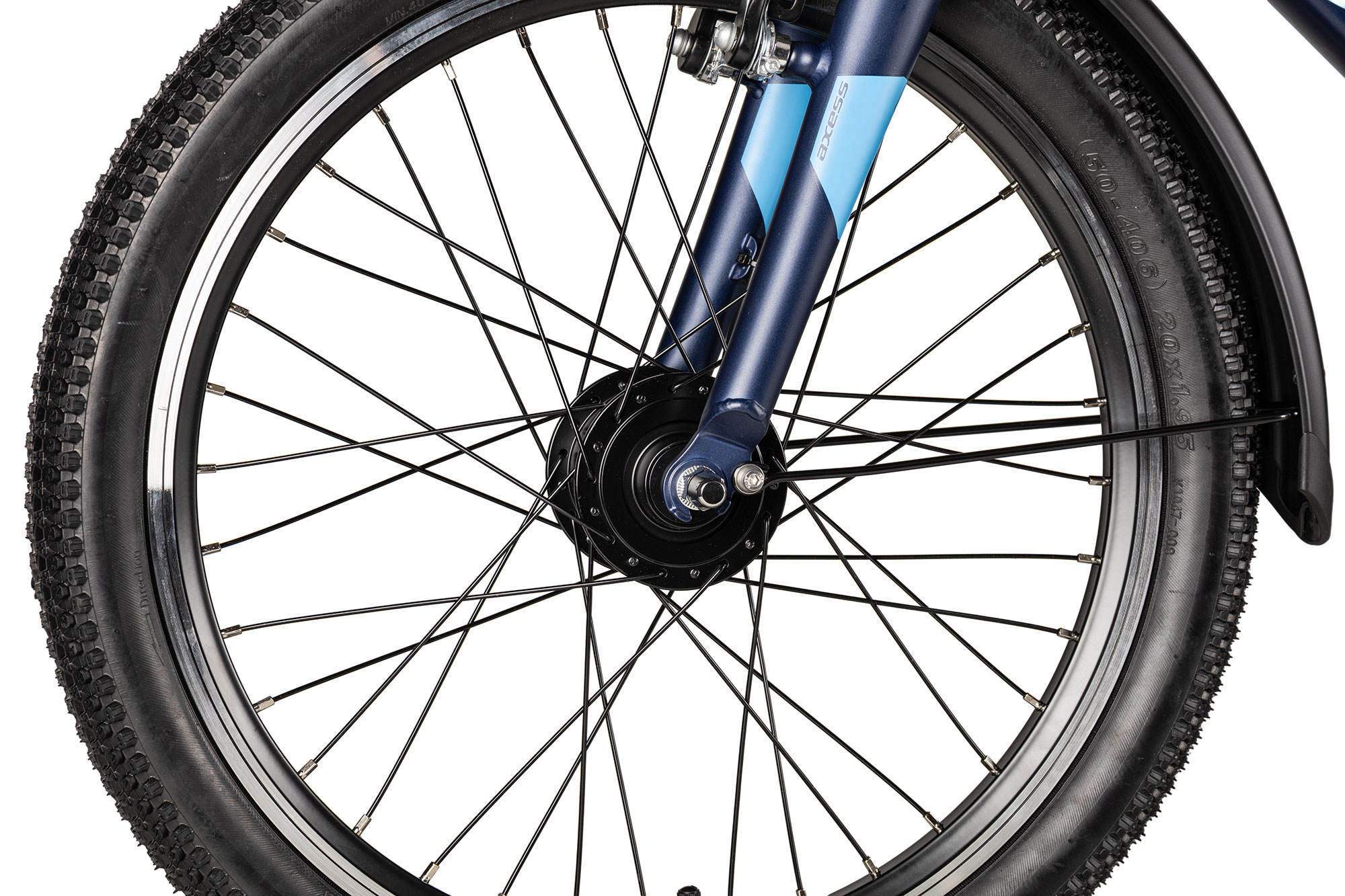 Axess Stipe 20 Street 25 cm | dark blue matt/blue red