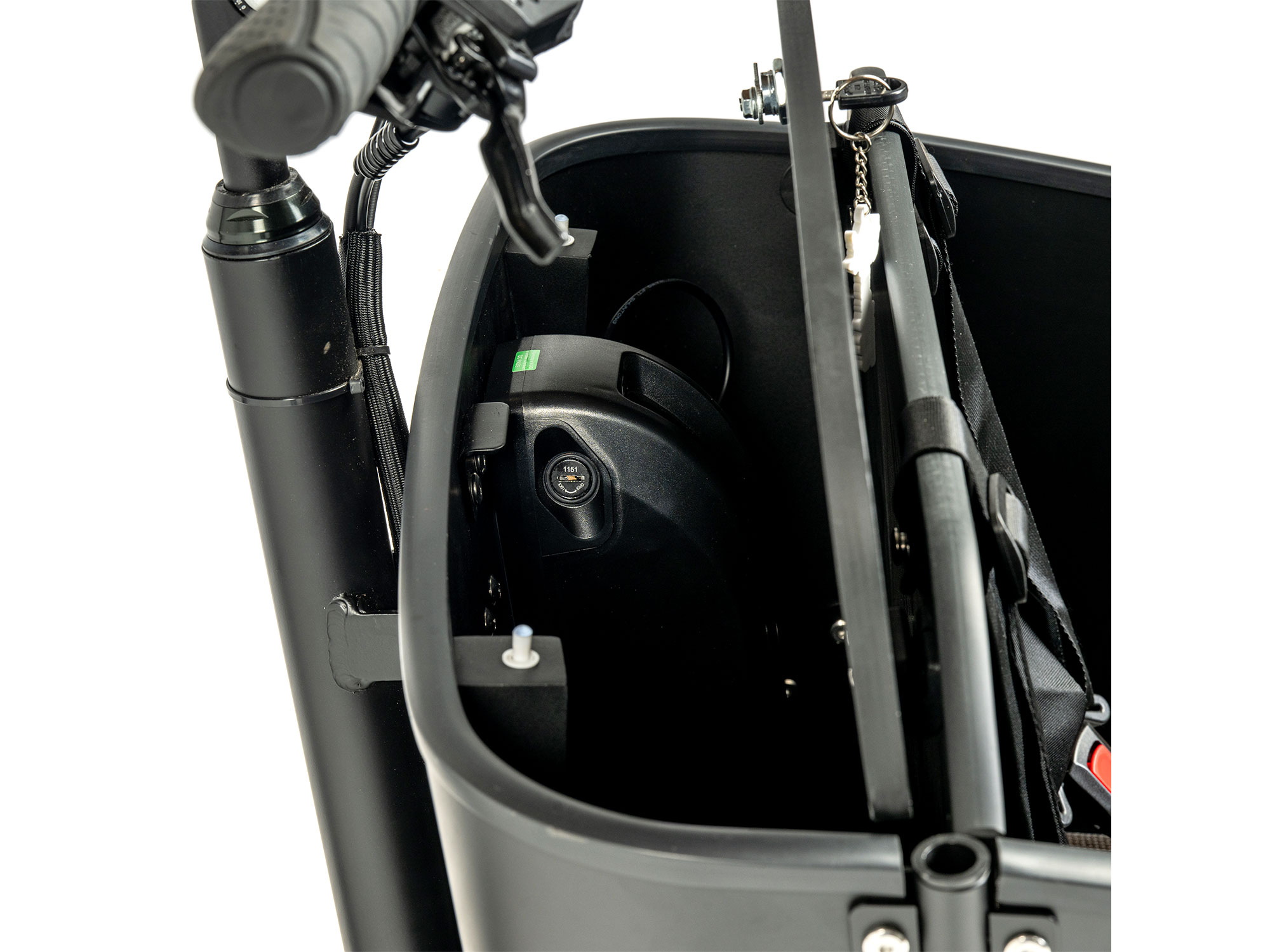 Cargobike of Sweden Long Lite unisize | schwarz