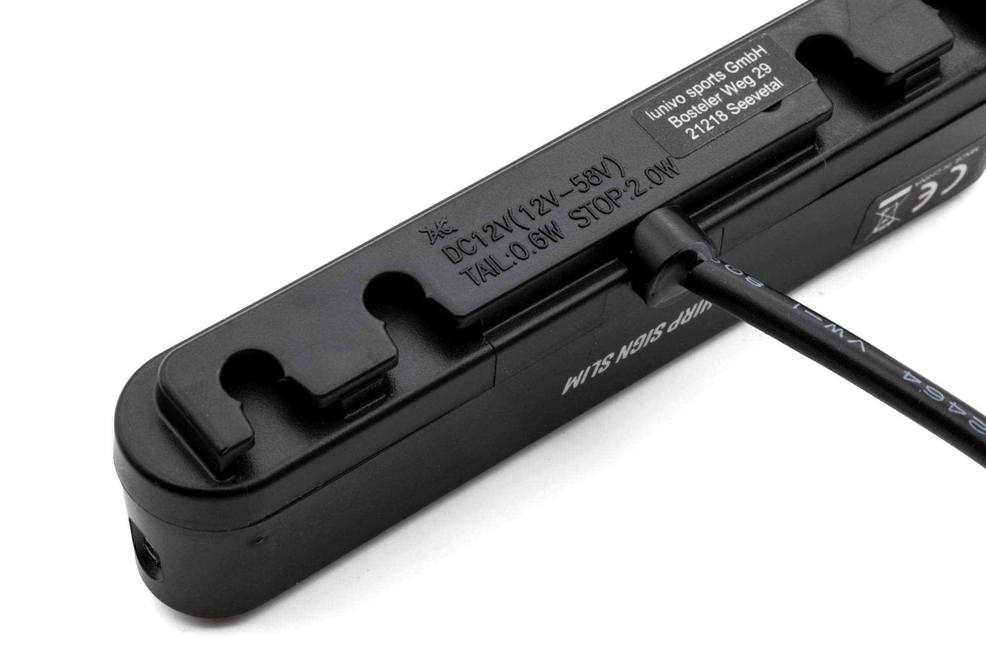 Chirp Sign E-Bike slim Rücklicht schwarz