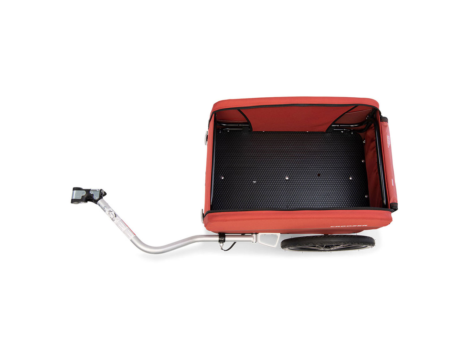 Croozer Cargo Lastenanhänger KALLE lava red
