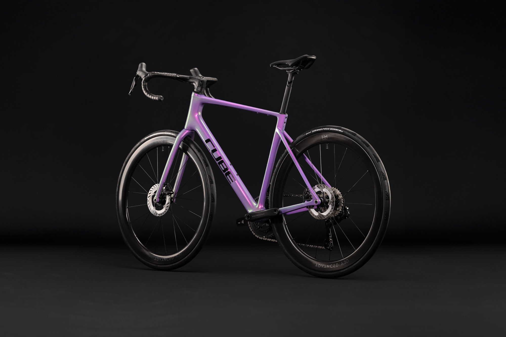Cube Attain C:62 SLT 2027 47 cm | cosmicpurple´n´black