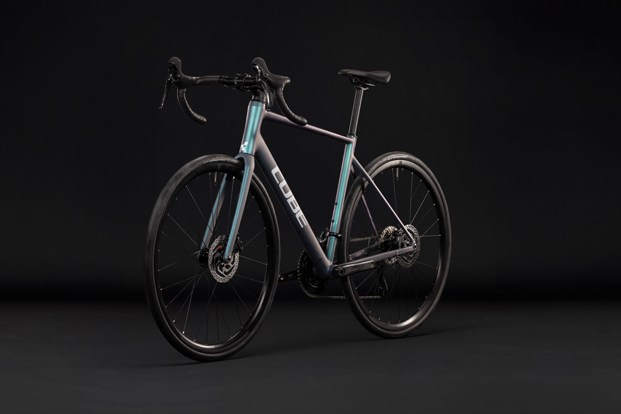 Cube Attain Race 2027 60 cm | smaragdgrey´n´white