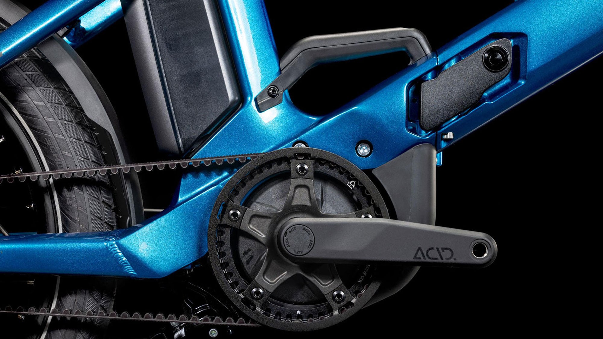 Cube Fold Hybrid Comfort 500 2025 unisize | electricblue´n´reflex
