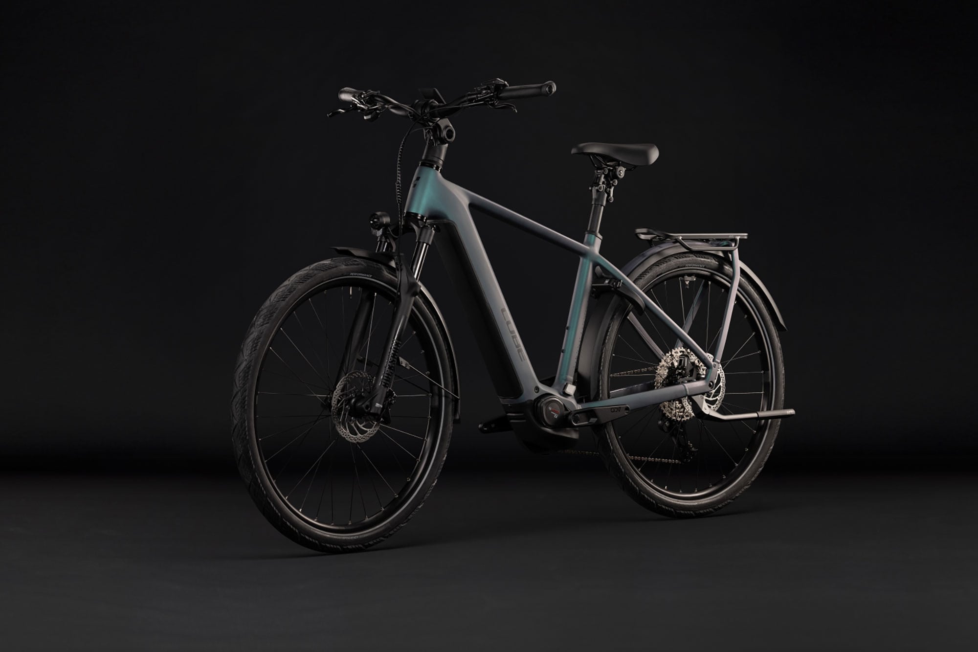 Cube Kathmandu Hybrid Pro 800 2027 58 cm | smaragdgrey´n´black