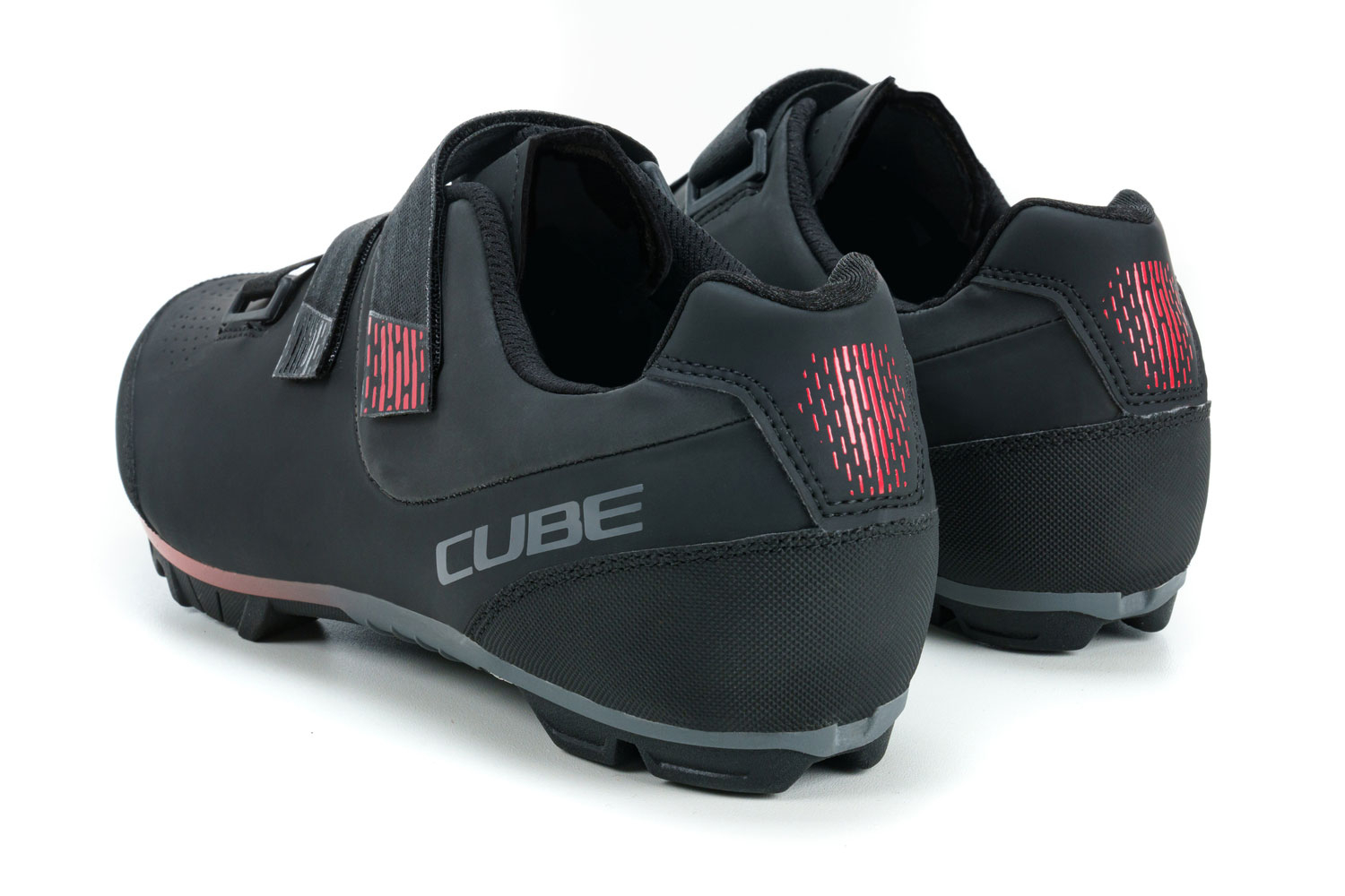Cube MTB Peak Schuhe 41 | black´n´red