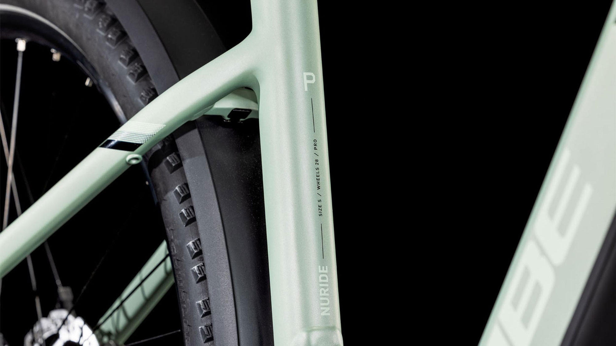 Cube Nuride Hybrid PRO 600 Allroad Wave 2025 58 cm | pistachio´n´stonegrey