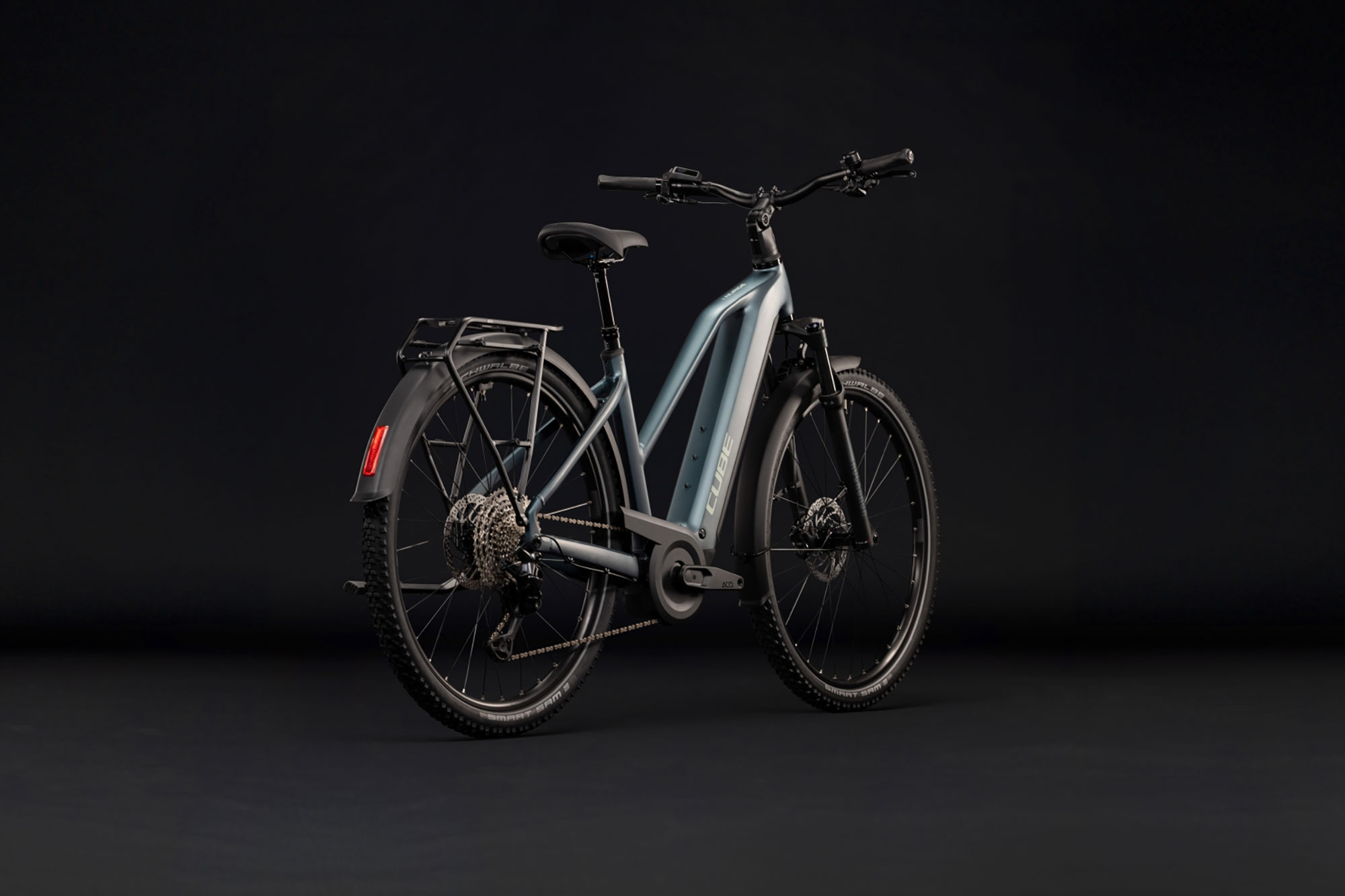 Cube Nuride Hybrid Pro 800 Trapez 2027 46 cm | deepteal´n´blue