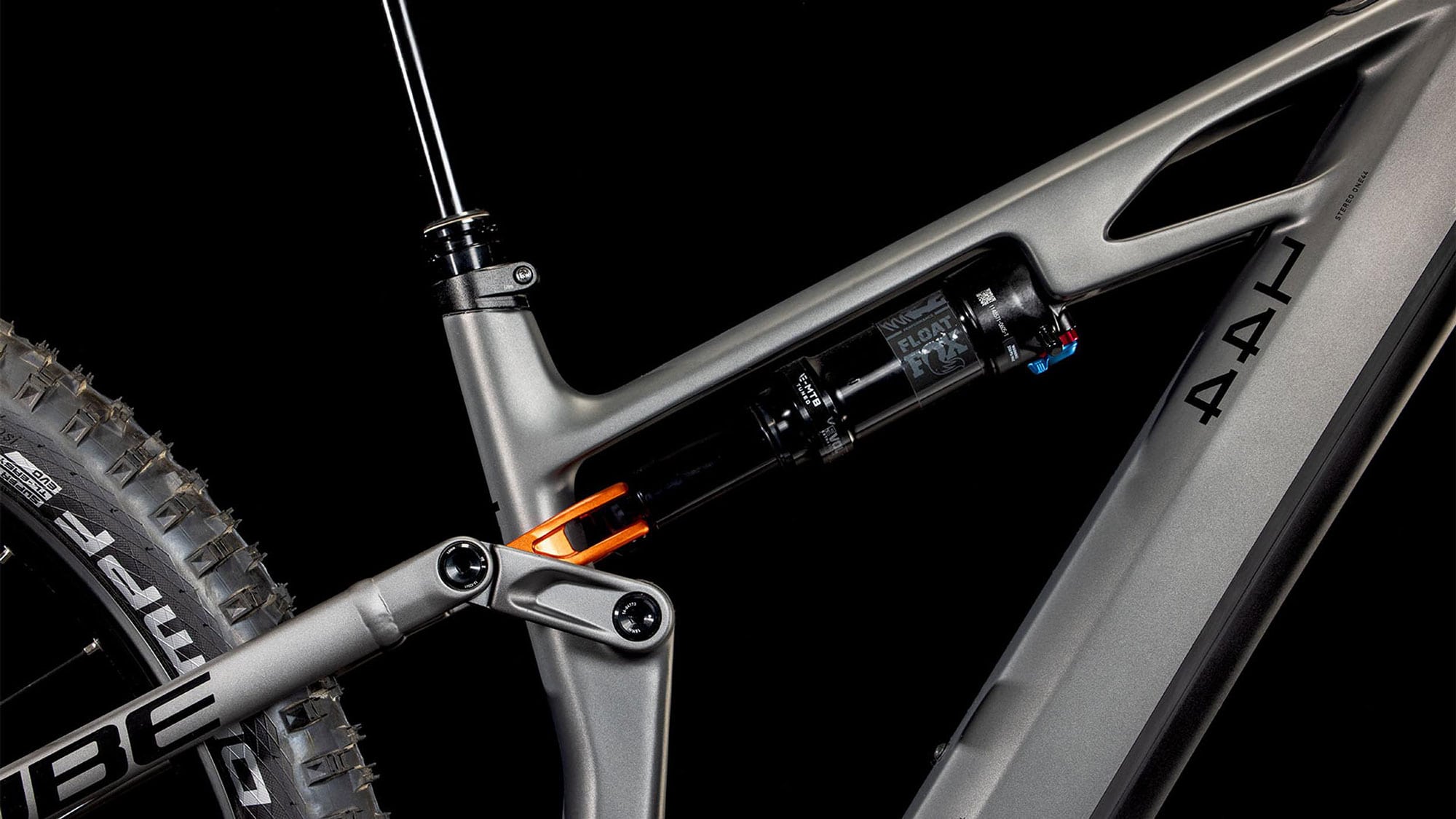 Cube Stereo Hybrid ONE44 HPC SLX 800 2025 S | slabgrey´n´orange