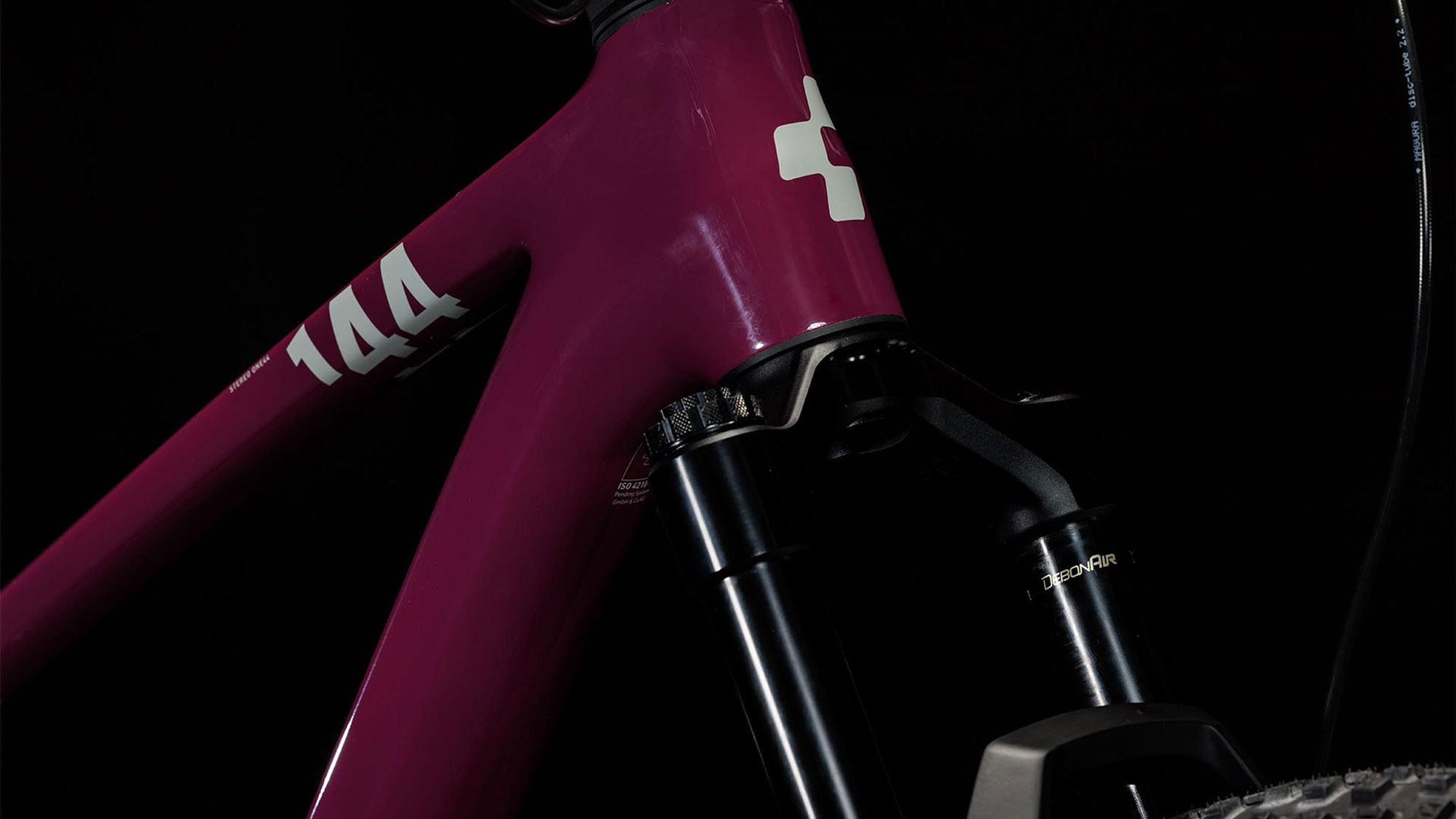 Cube Stereo ONE44 C:68X SLX S | wine´n´grey