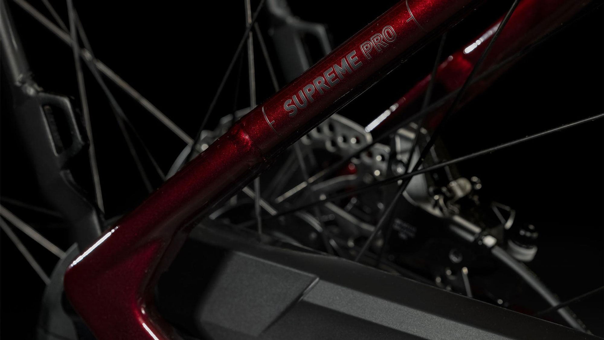 Cube Supreme Hybrid PRO 500 Wave 58 cm | red´n´black