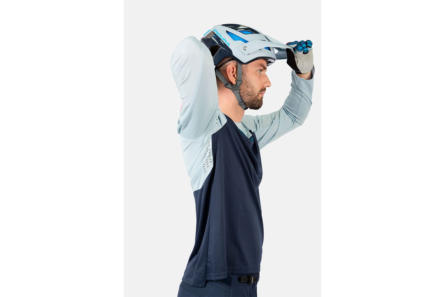 Endura MT500 Burner Trikot S | ink blue