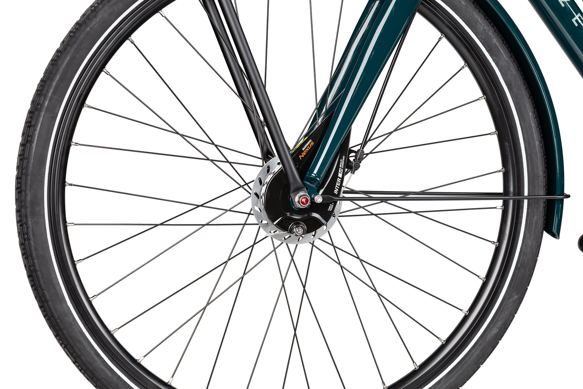 Gazelle Heavy Duty NL T7 Trapez 2026 49 cm | pine green | 28 Zoll