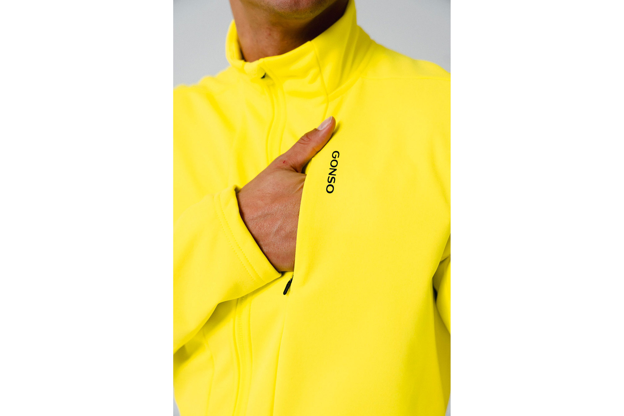 Gonso Adventure Jacket Softshell Men XXL | safety yellow