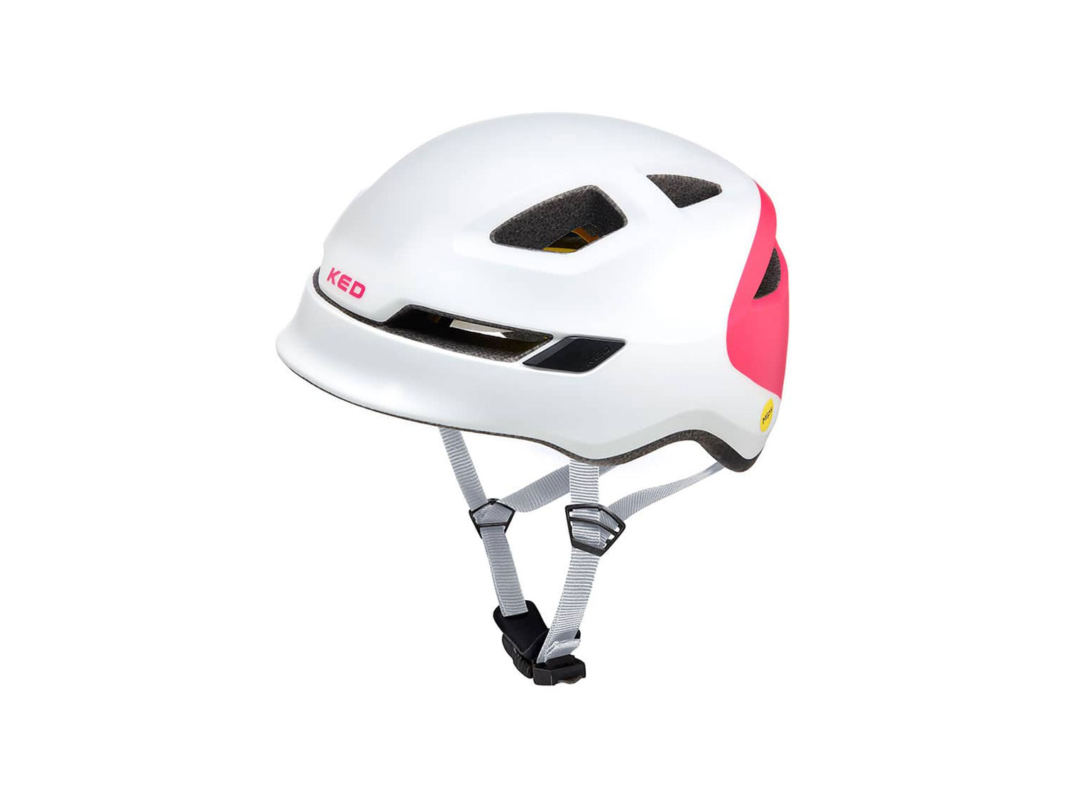 KED Pop 2.0 MIPS Helm 48-52 cm | white magenta