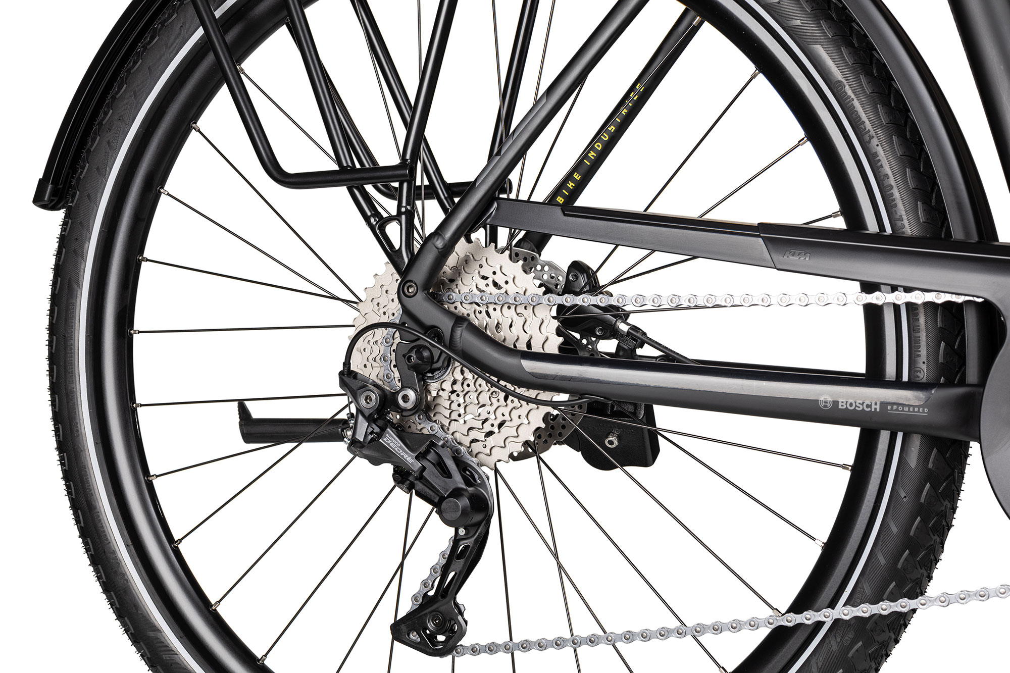 KTM MACINA TOUR CX 610 Trapez 2025 46 cm | black matt/grey yellow