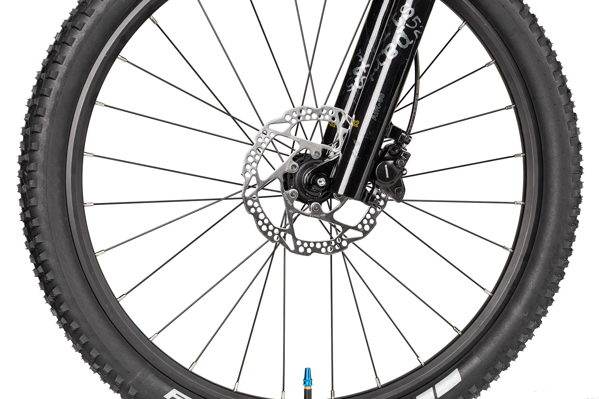 KUbikes 24 MTB DISC 29 cm | schwarz/laser blue