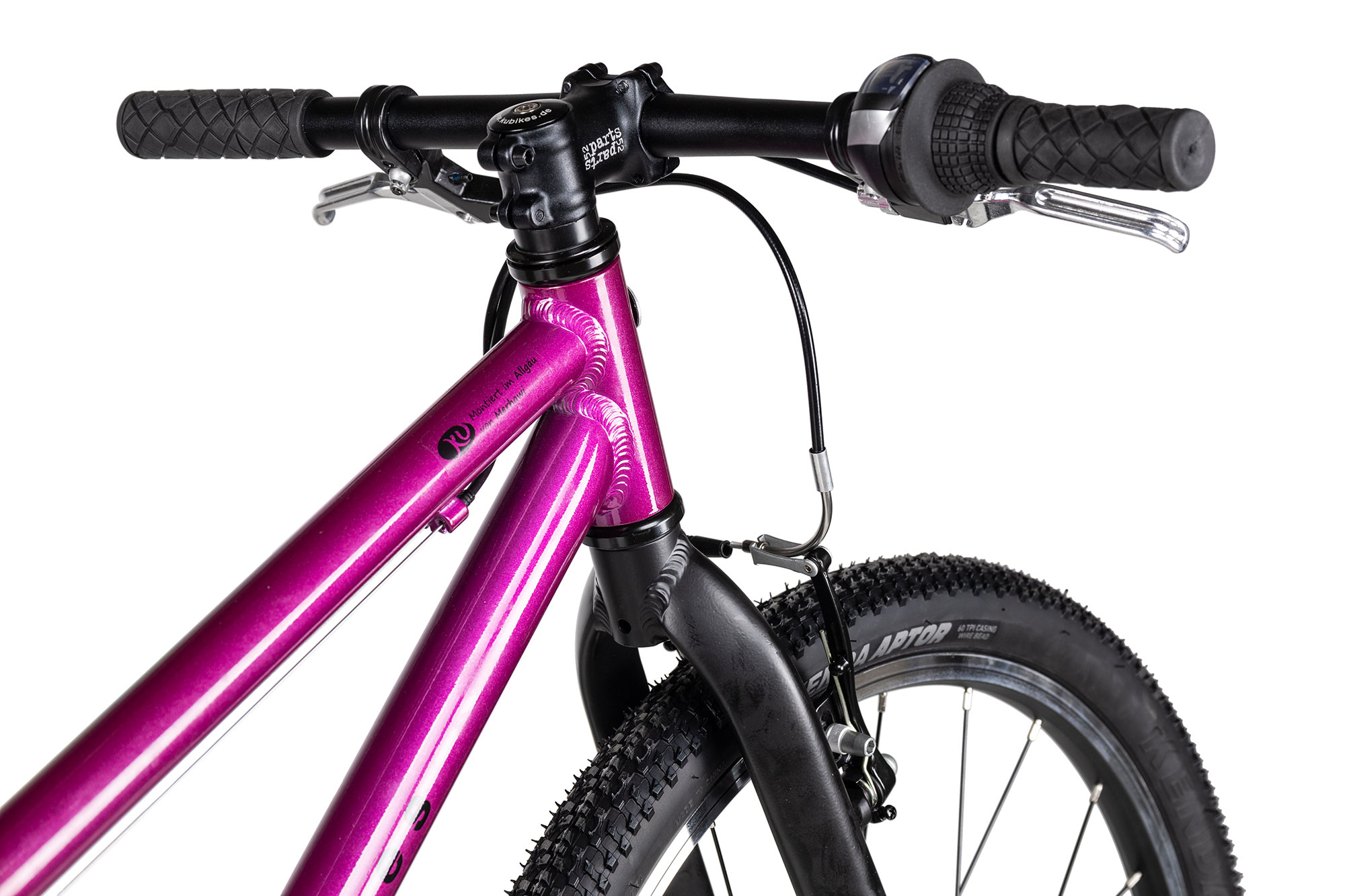 KUbikes 24 MTB 33 cm | lasur pink