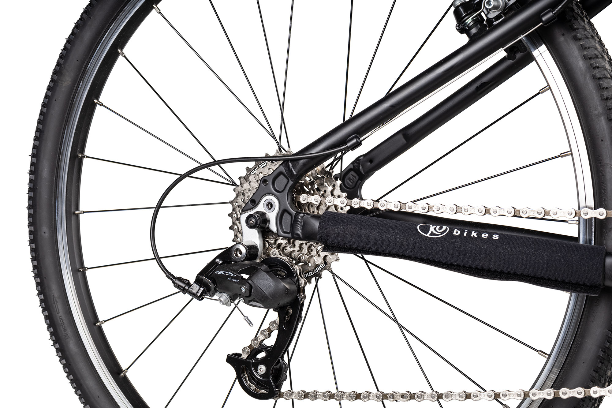 KUbikes 26 MTB 36 cm | schwarz