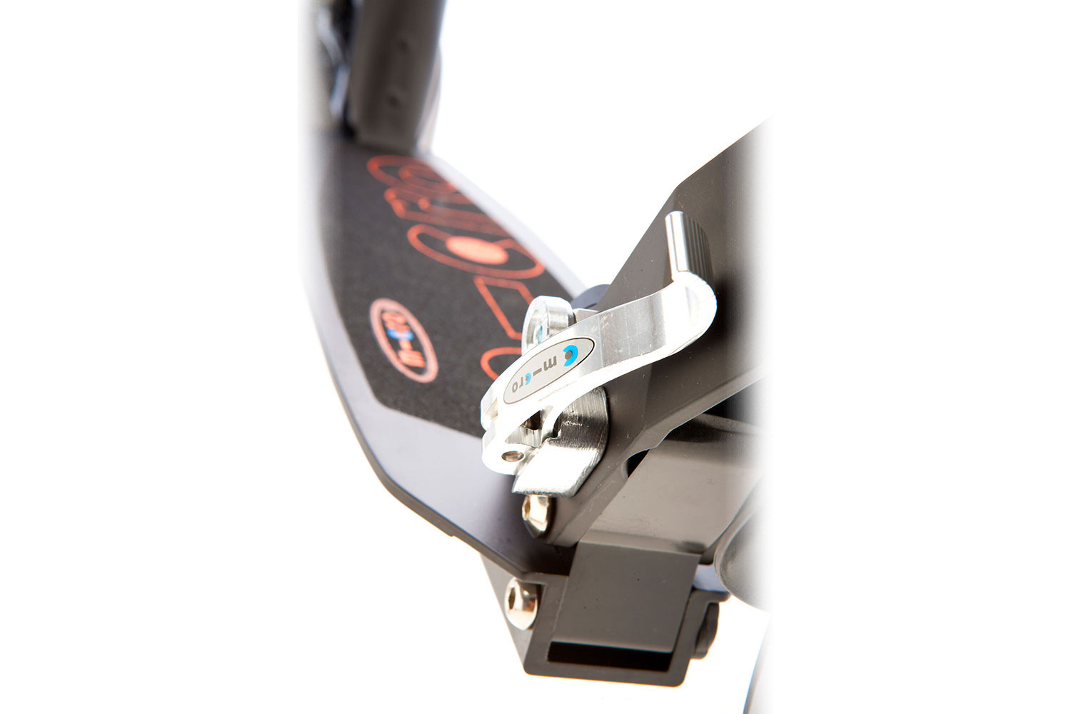 Micro Black/White Scooter schwarz