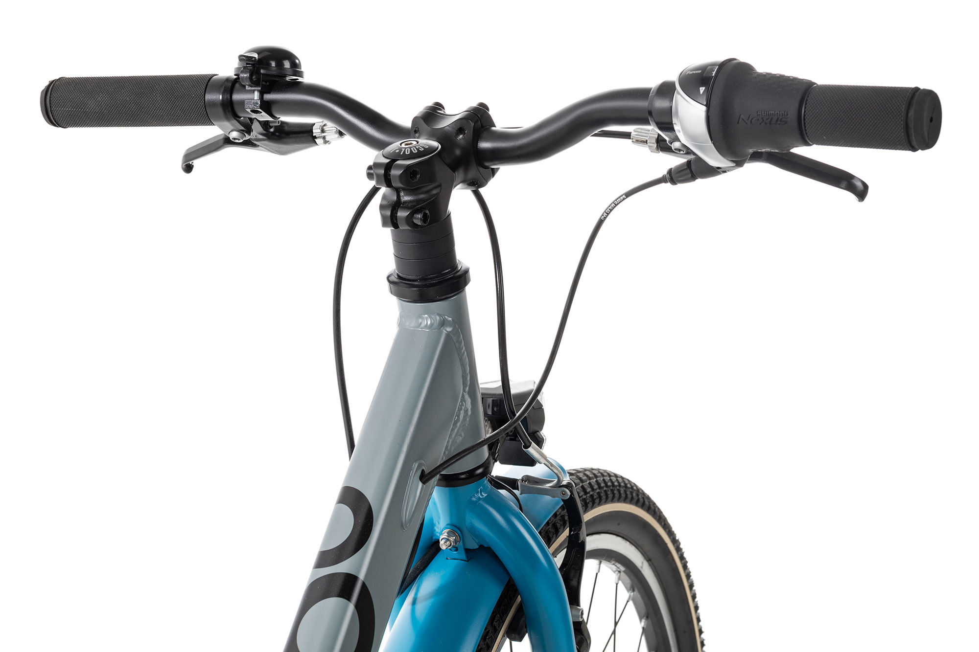 SCool XXlite alloy 24-7 31 cm | grey/petrol | 24 Zoll