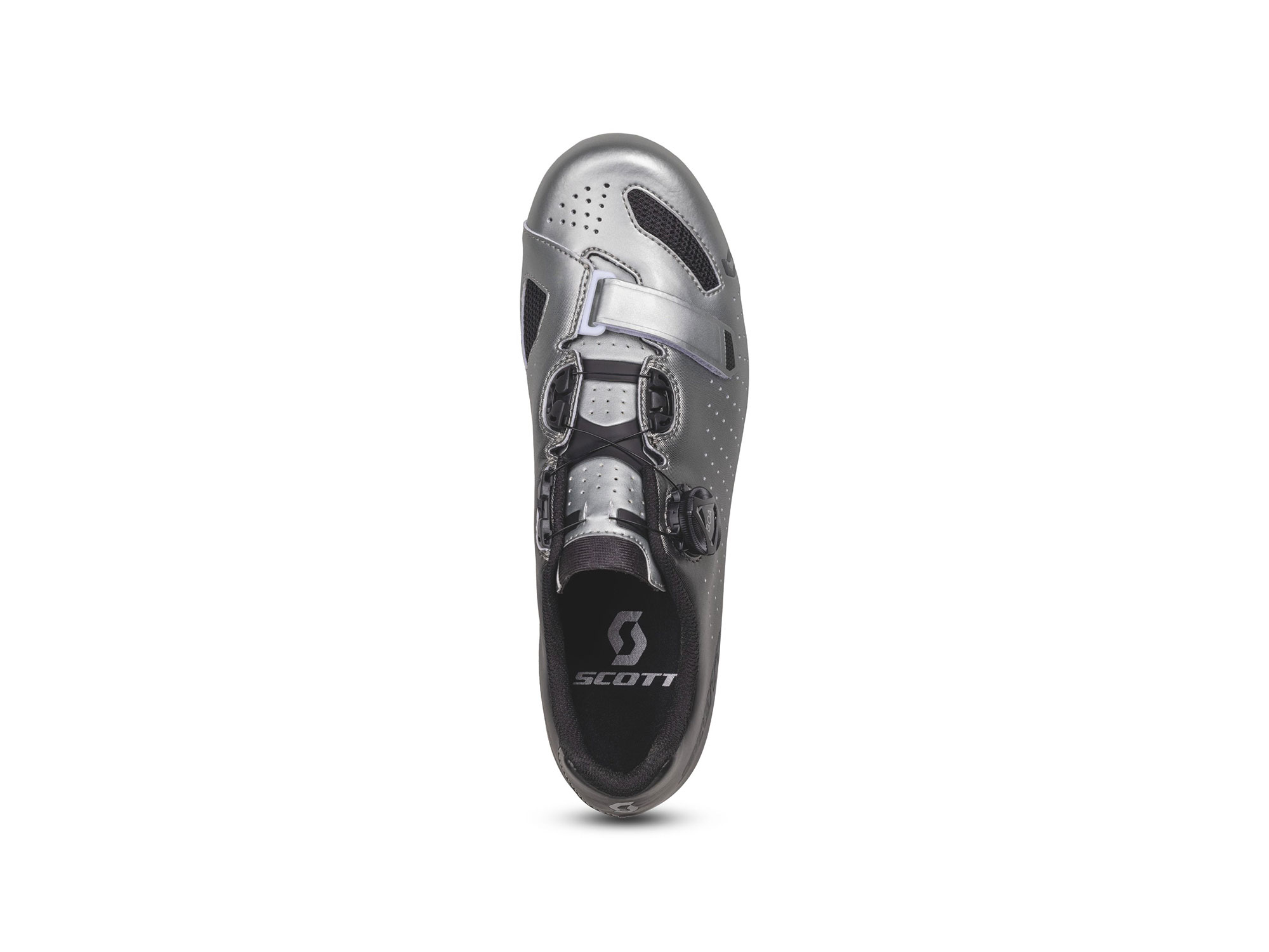 Scott Road Comp Boa Schuh 43 | black fade/metallic silver