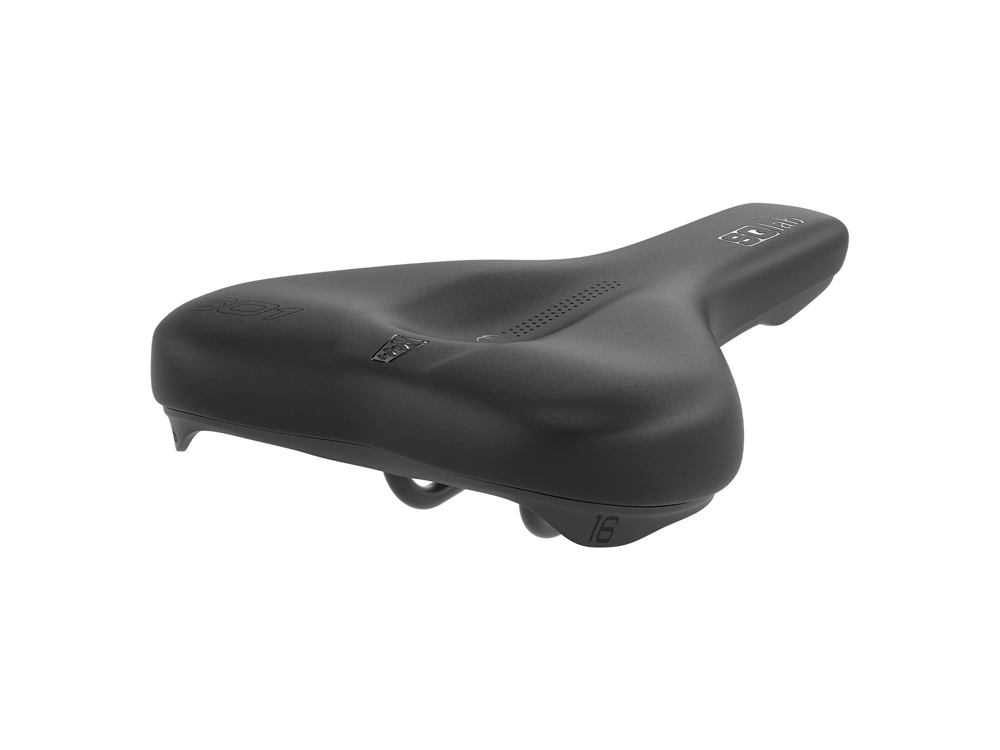 SQlab 601 Ergolux Sattel 14 cm | schwarz