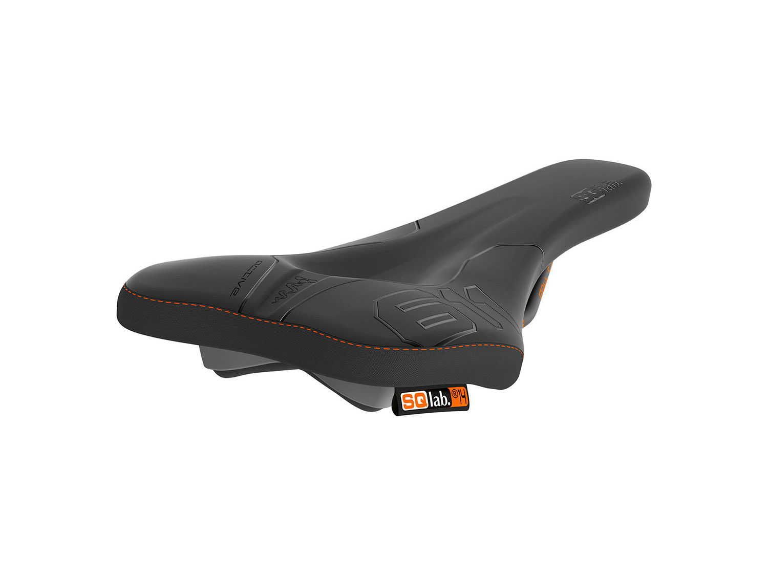 SQlab 611 Ergowave active S-Tube Sattel 12 cm | schwarz