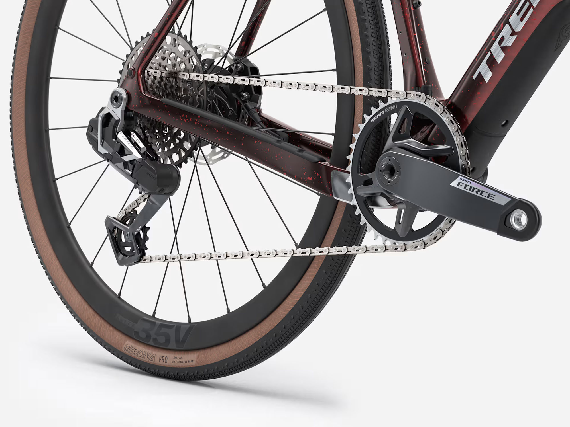 Trek Checkpoint SL 7 AXS 2026 ML | dark red/carbon red smoke