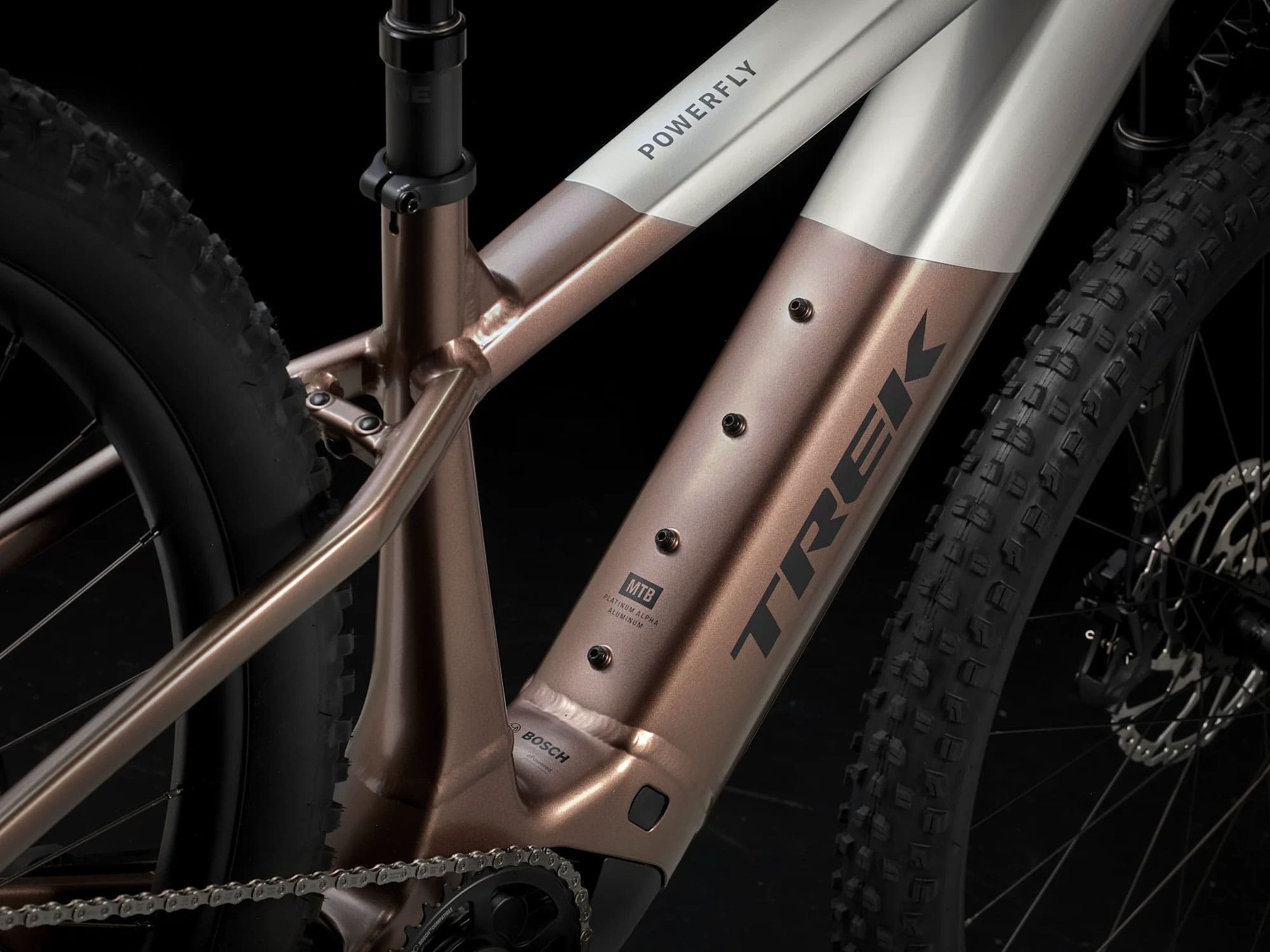 Trek Powerfly+ 8 Gen 5 2026 XL | satin lunar silver/bronze age
