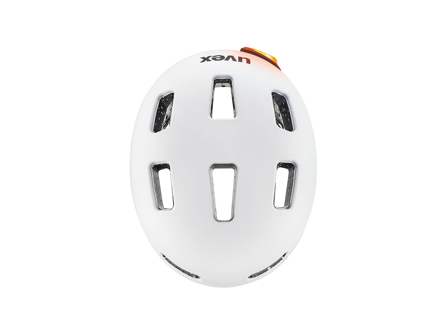 Uvex City 4 Helm 55-58 cm | white skyfall matt