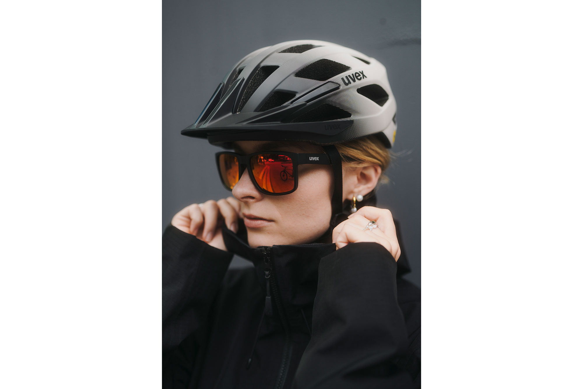 Uvex I-VO 2 MIPS Helm 52-57 cm | warm grey black matt
