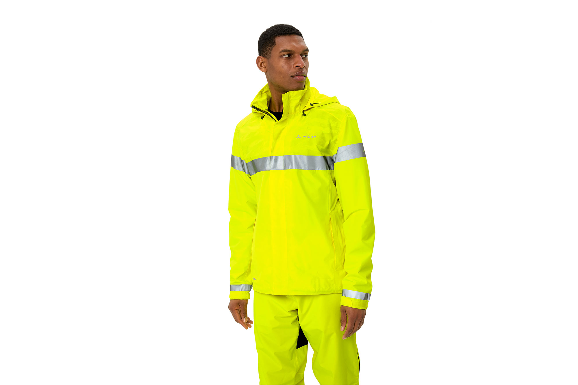 Vaude Luminum Rain Jacket L | neon yellow
