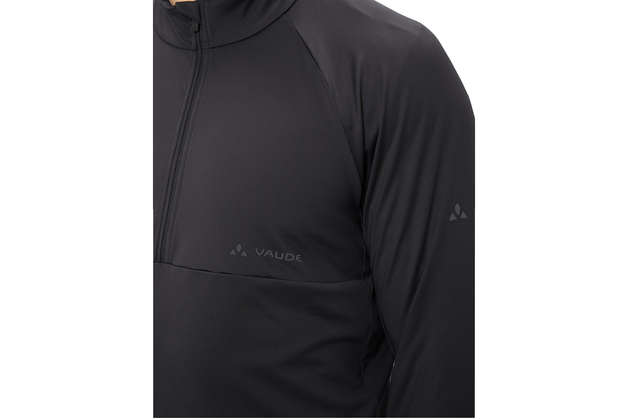 Vaude Qimsa Halfzip II Trikot L | black