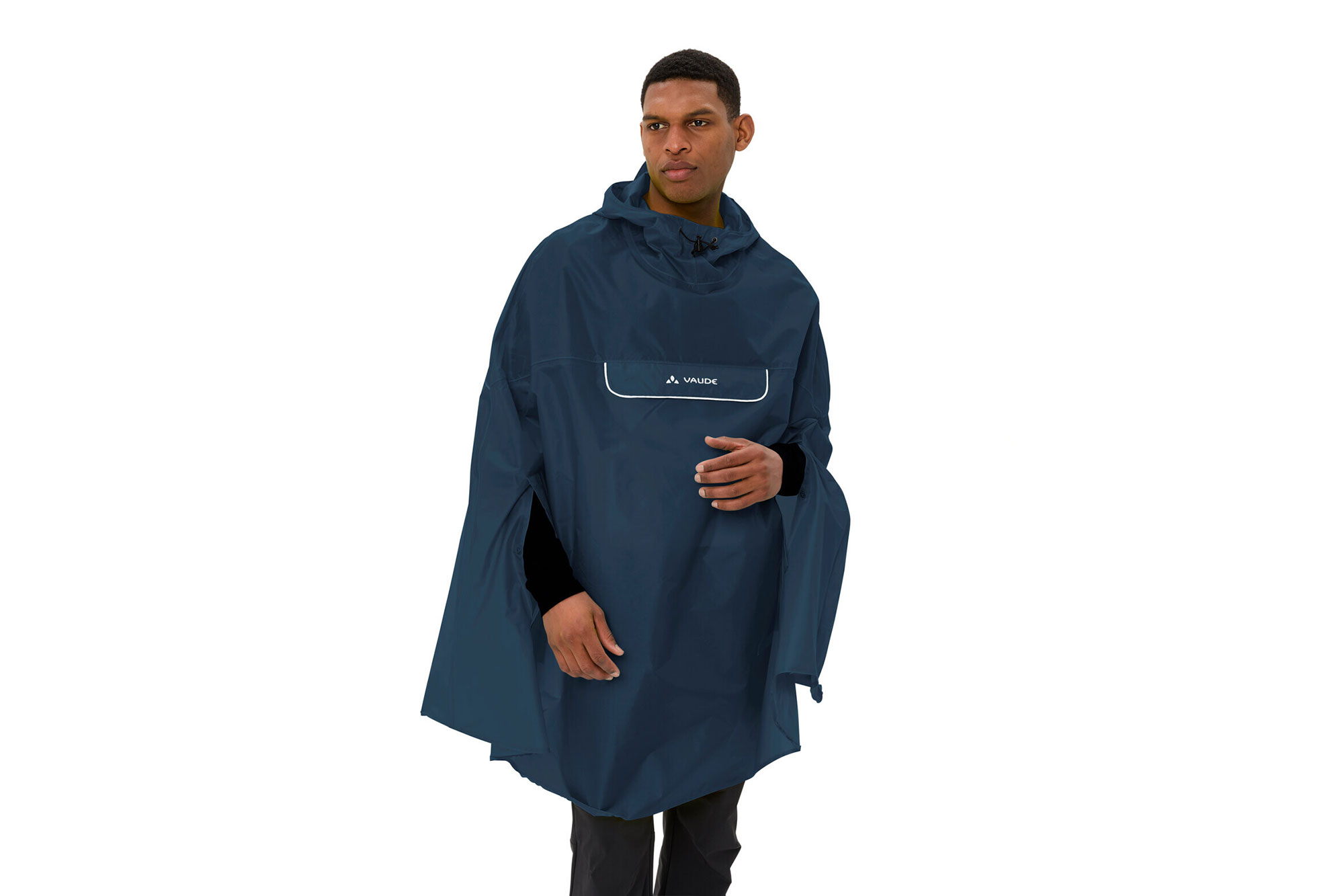 Vaude Valdipino Poncho S | dark sea uni