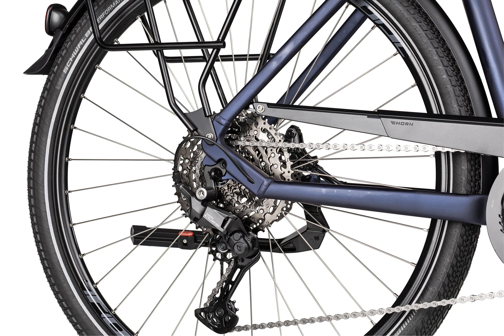 2R Manufaktur ELX 11 Wave 51 cm | blauschwarz matt/silber/titan