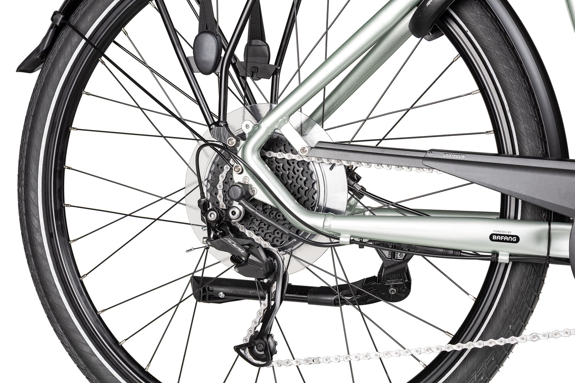 2R Manufaktur ETB 9 Wave 50 cm | silver-green
