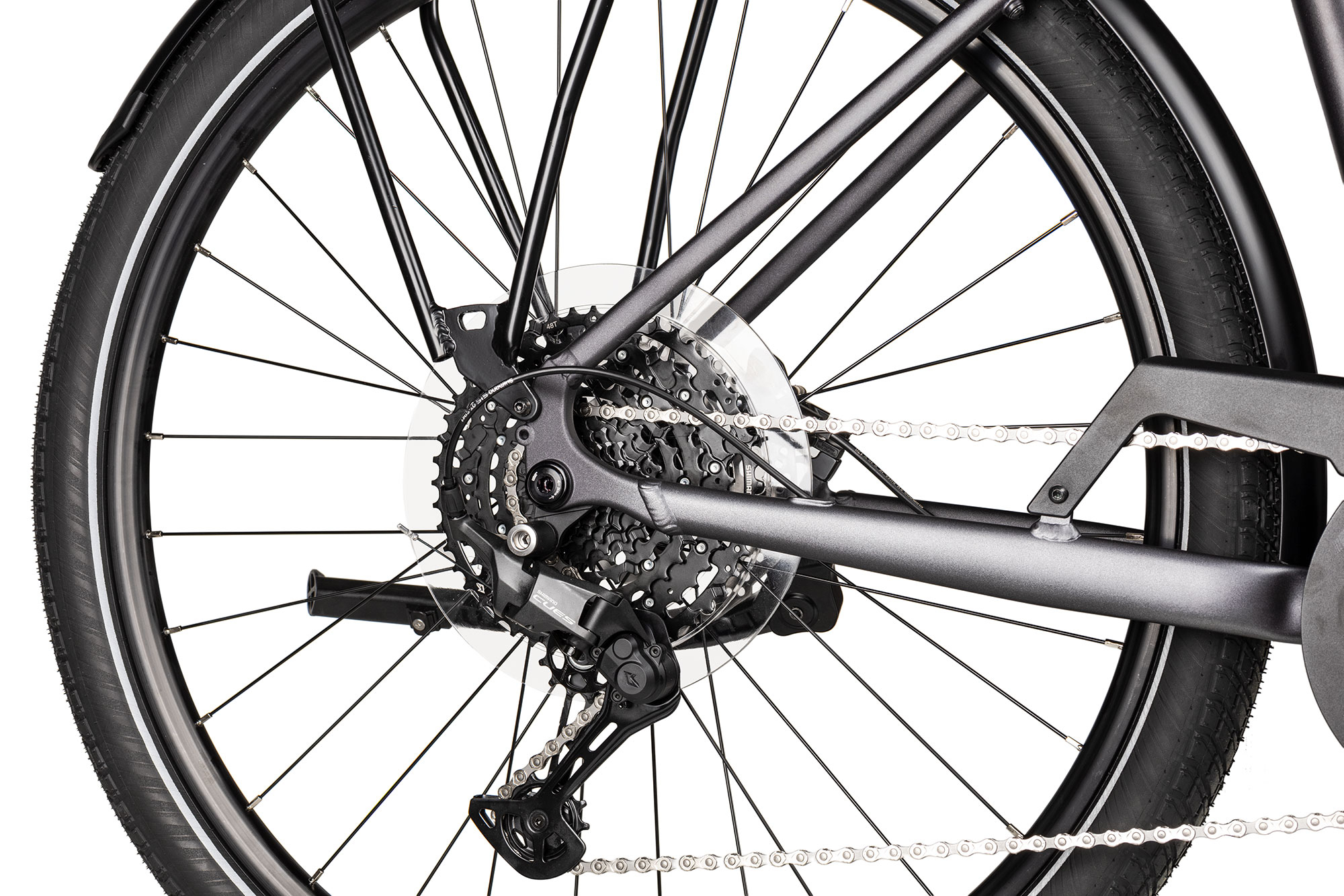 2R Manufaktur Modena PX 800 Trapez 56 cm | metallic grey matt