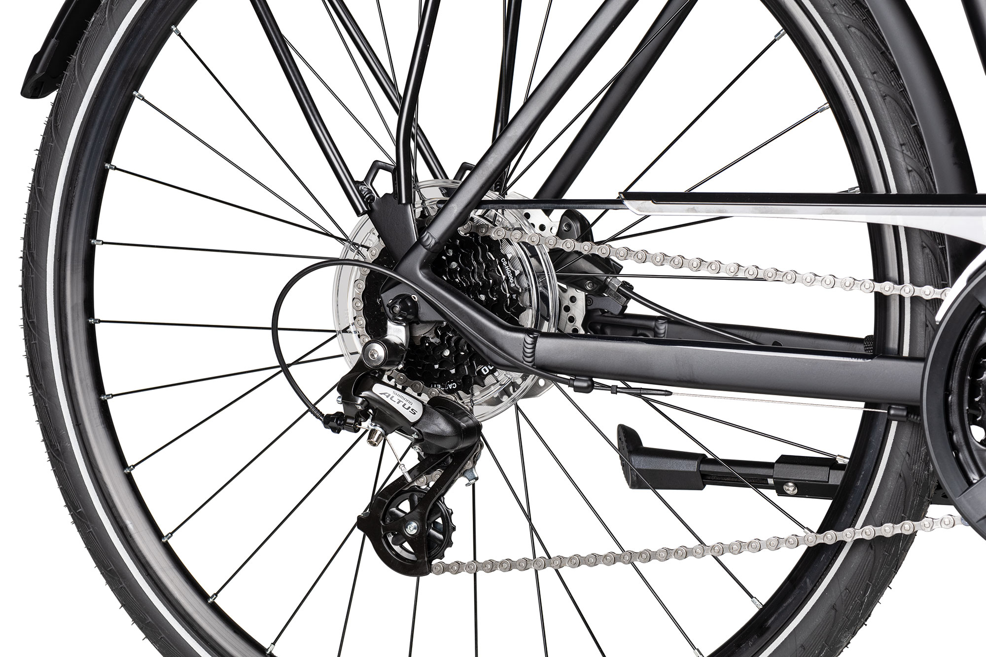 2R Manufaktur TRS 24 Wave 56 cm | black matt/grey