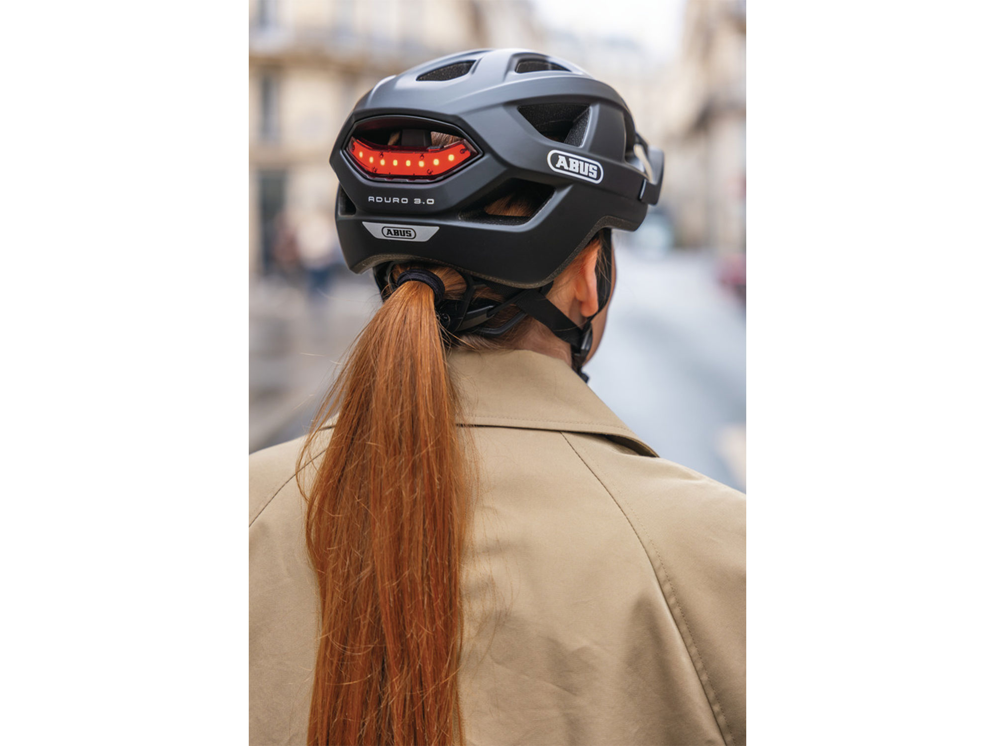 Abus Aduro 3.0 LED Helm 51-55 cm | velvet black