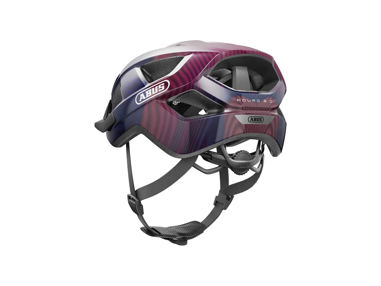 Abus Aduro 3.0 Helm 58-62 cm | purple waves