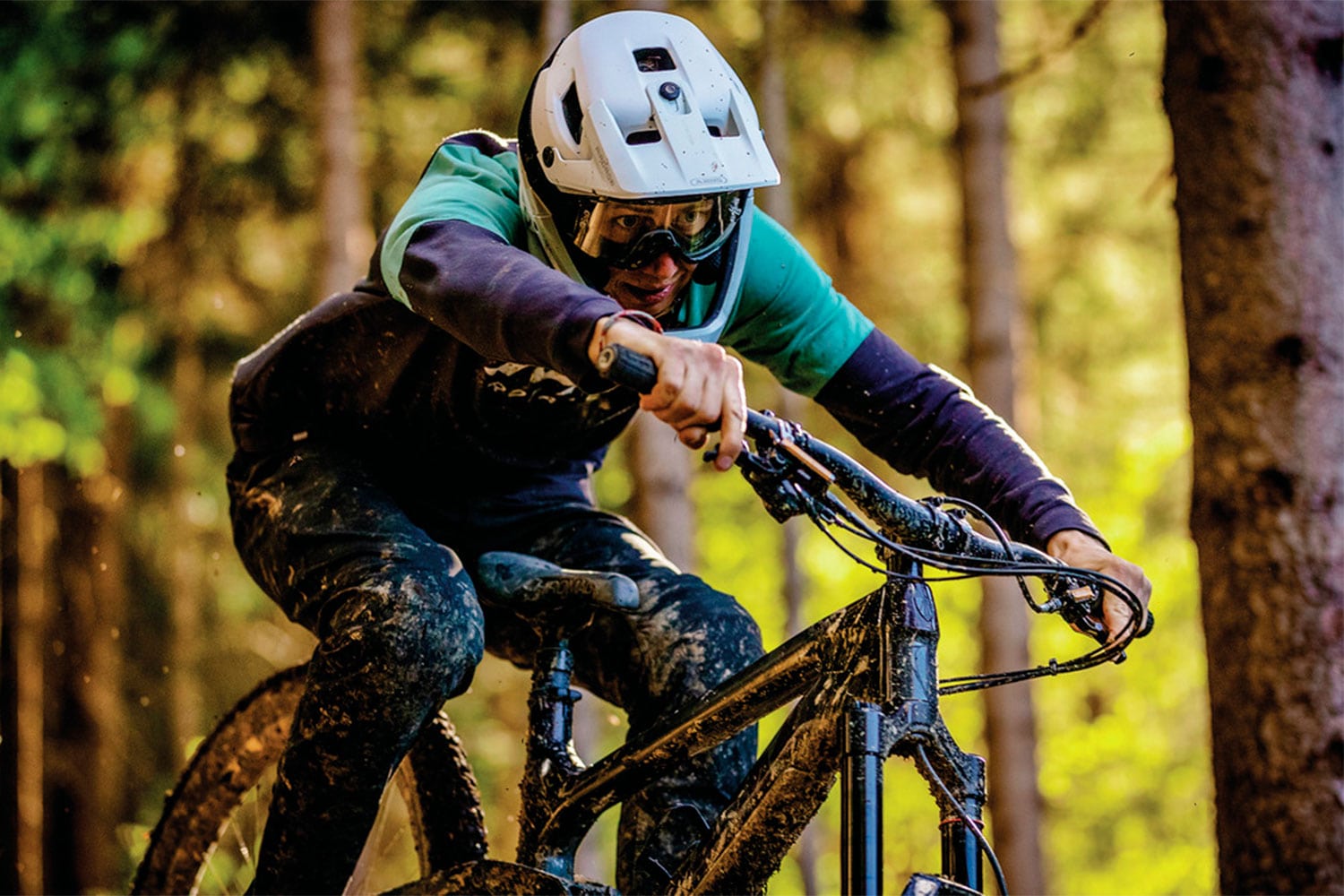 Abus AirDrop Mips Fullface Helm 52-58 cm | polar white